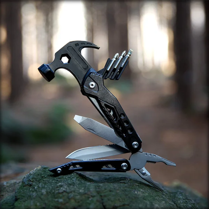 (🔥3rd Anniversary Sale)Portable MultiTool With Hammer, Screwdrivers, Nail Puller-Buy 2  Get 10% Off & Free Shipping