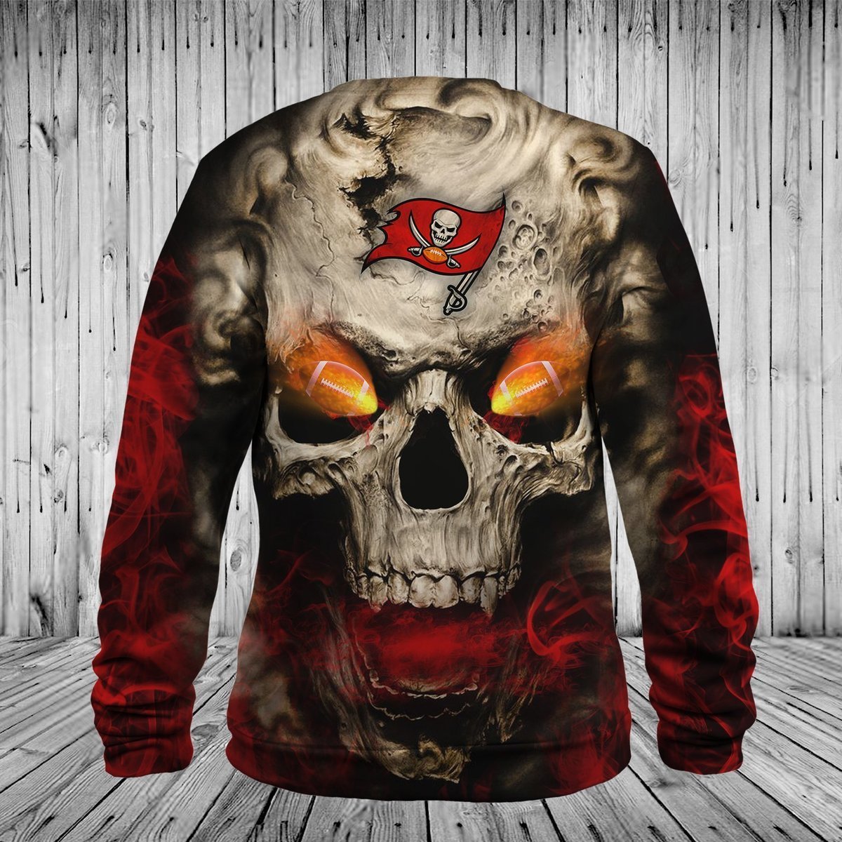 BUCCANEERS 3D HOODIE SKULL14