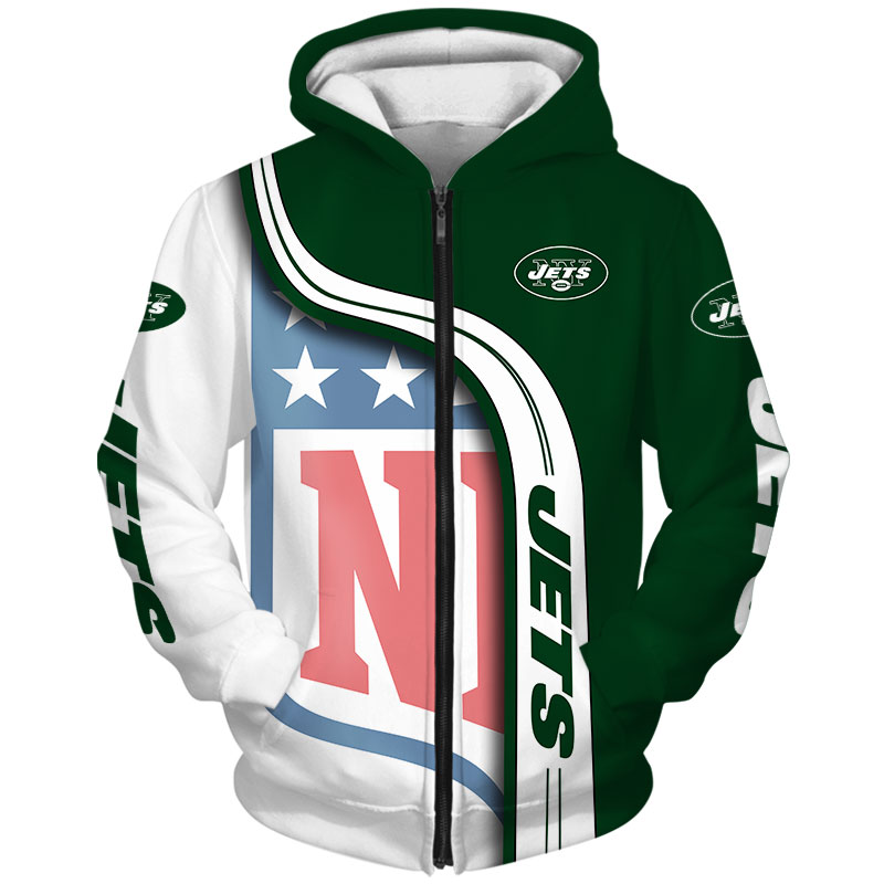 NEW YORK JETS 3D HOODIE NNYJ001