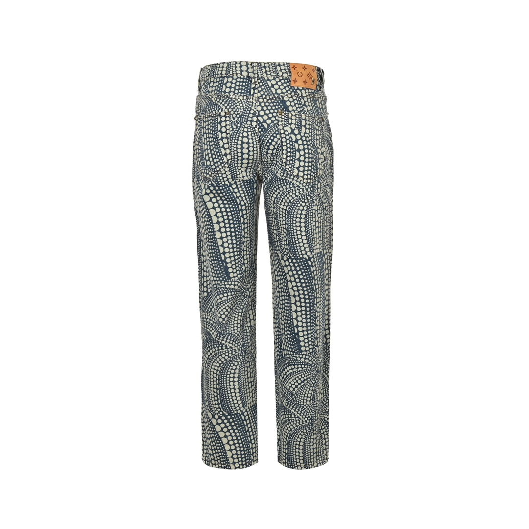 Louis Vuitton Yayoi Kusama Pumpkin Series Polka Dot Jeans Set
