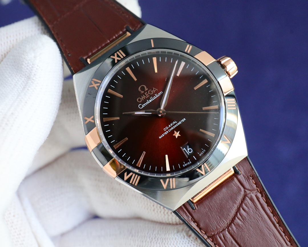 Omega fifth generation constellation series men's watch