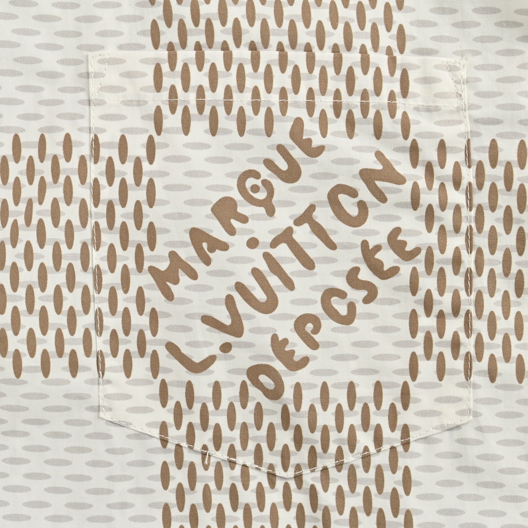 Louis Vuitton 24ss DAMIET Checkerboard Shirt