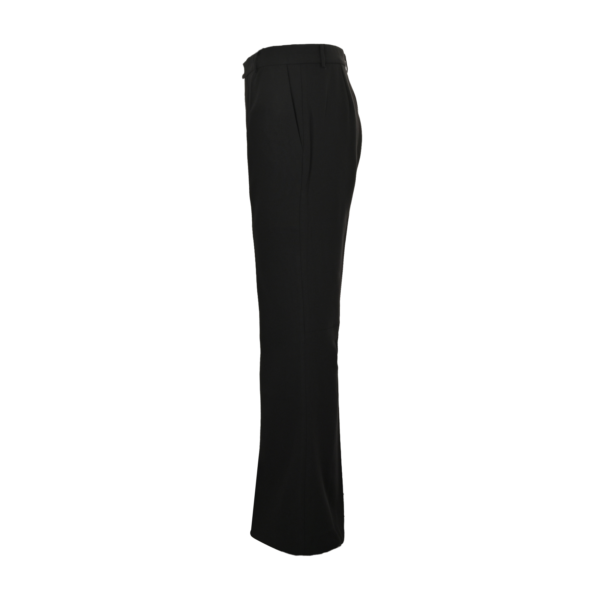 Balenciaga 25ss flared wool twill trousers