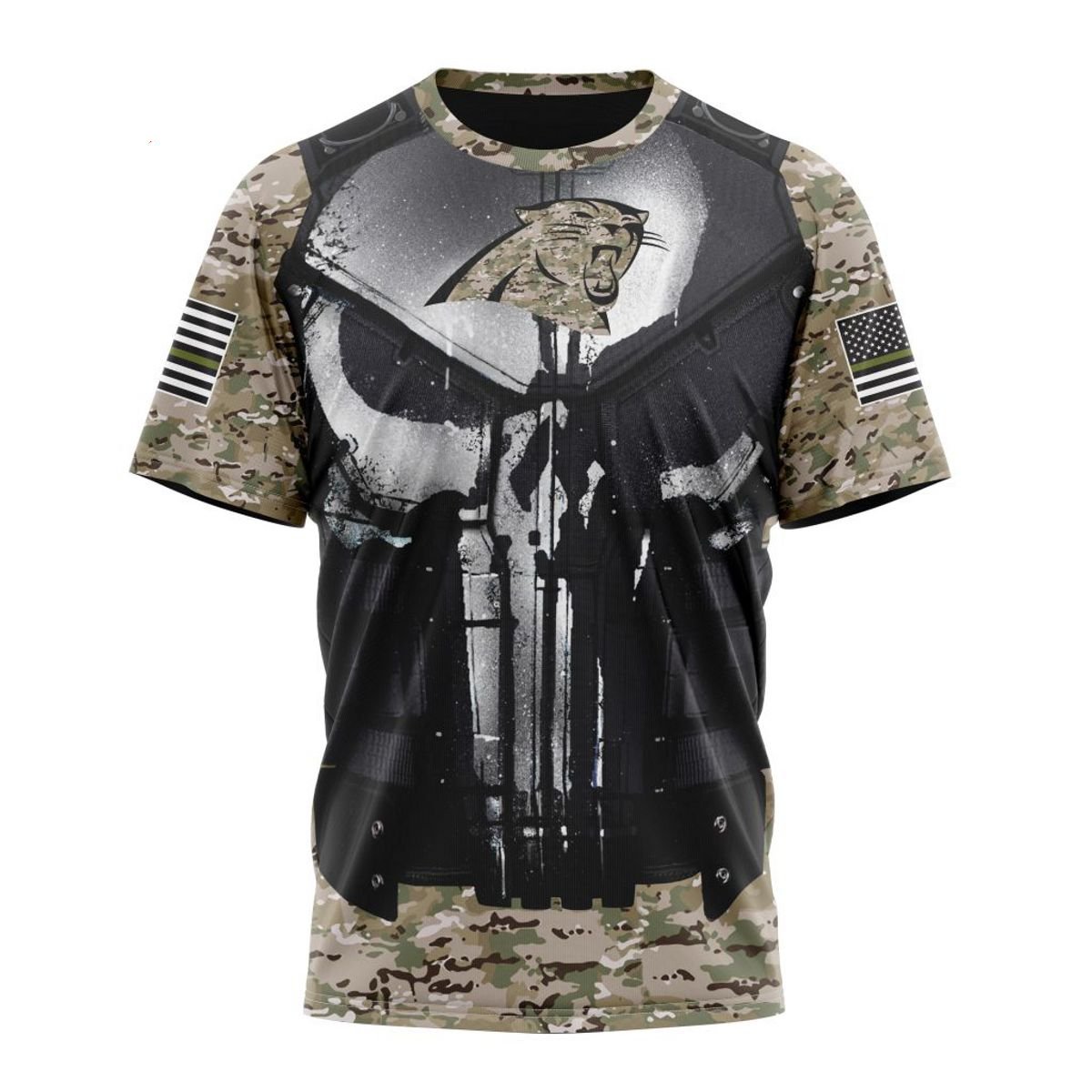 CAROLINA PANTHERS 3D HOODIE SPECIAL VETERAN KITS