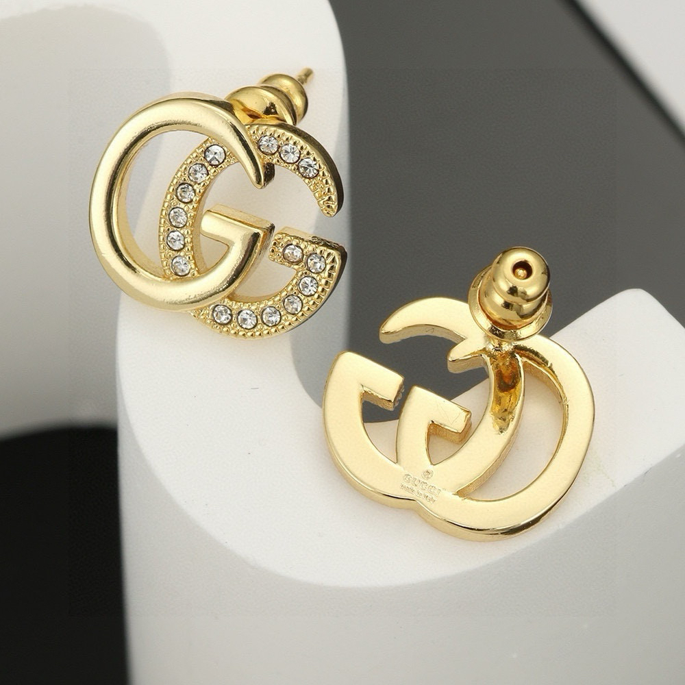 GUCCi GG diamond earrings
