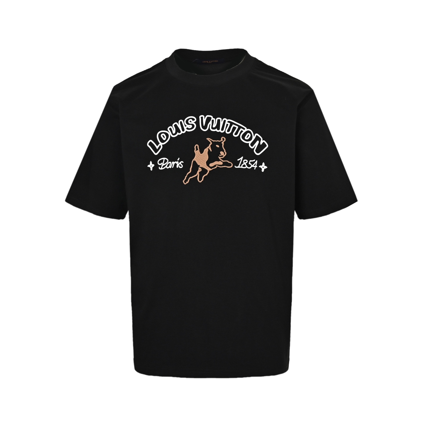 Louis Vuitton 24ss Bulldog Embroidered Short Sleeve