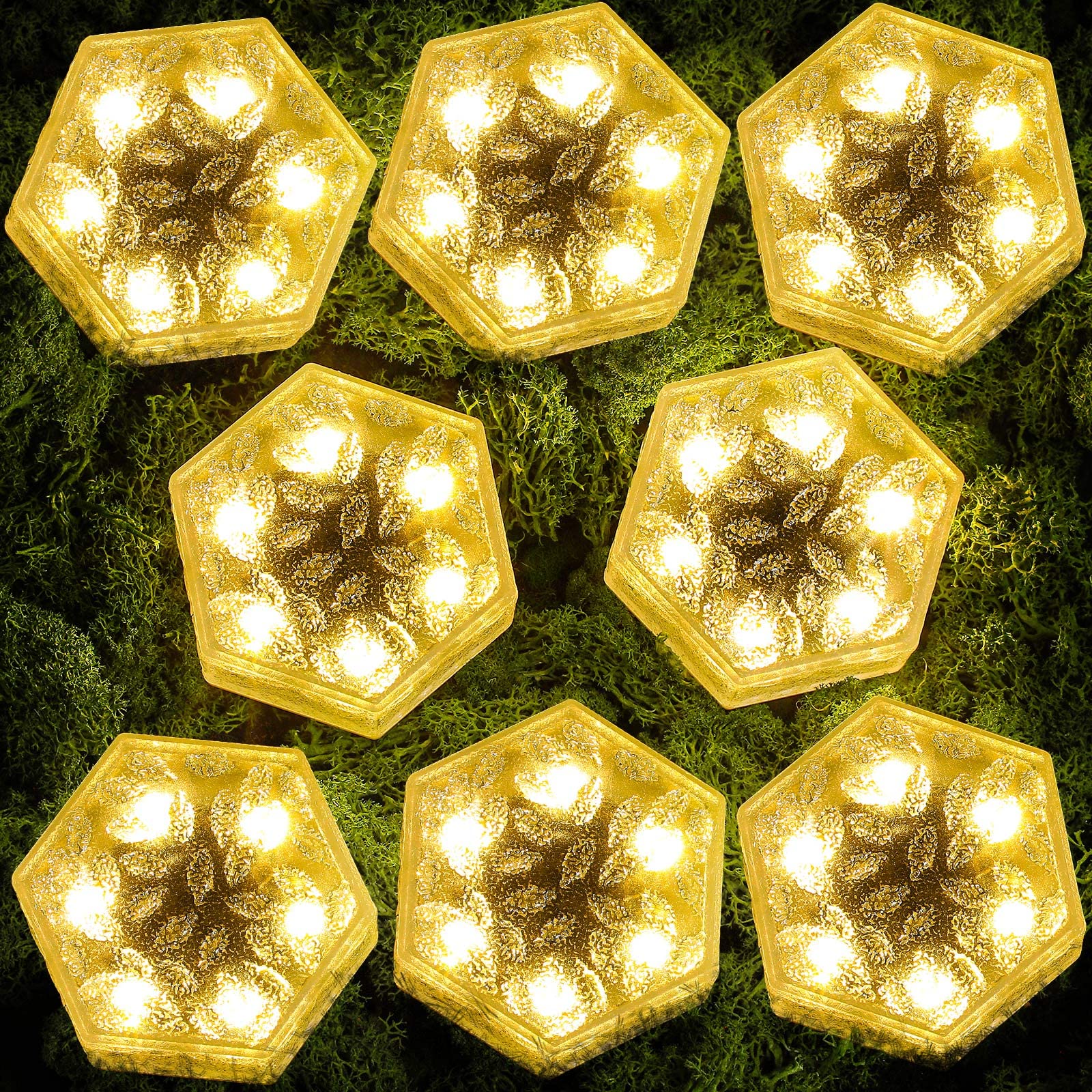 Hexagon Solar Ice Bricks