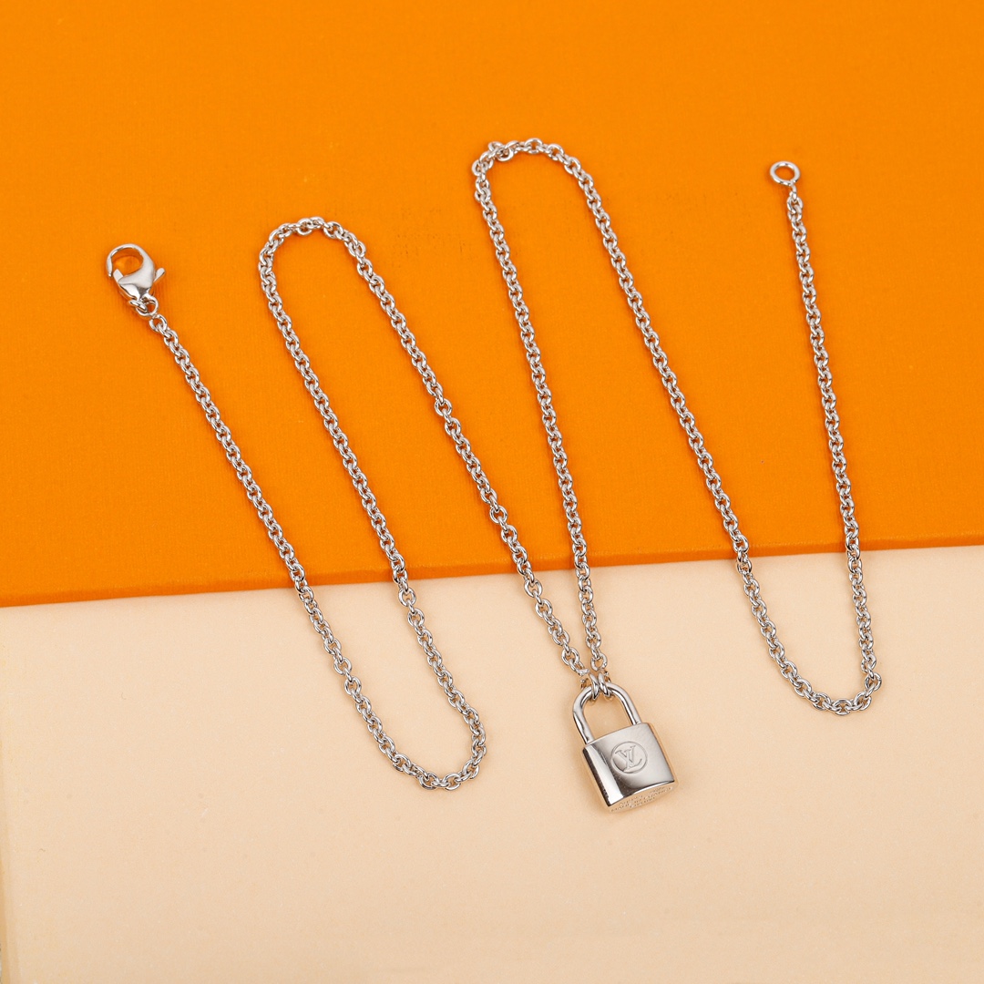 Louis Vuitton Lock Necklace