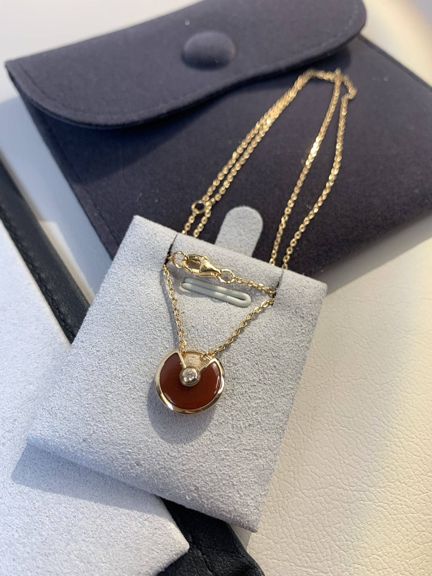 Cartier Carnelian Necklace