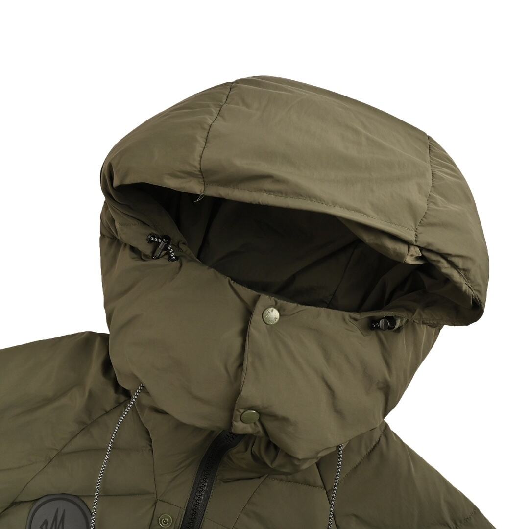Moncler 23Fw Pharrell co-branded nylon waterproof hooded down jacket