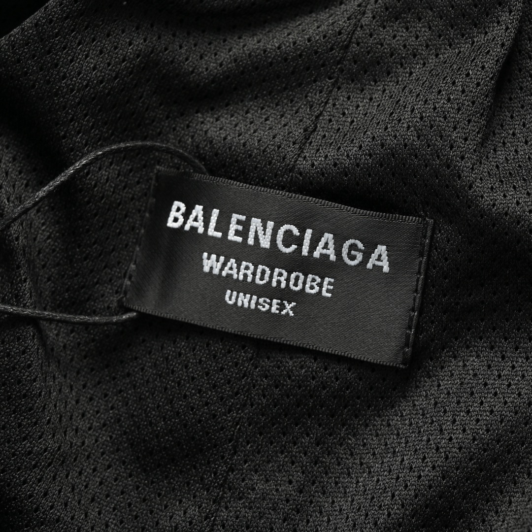 Balenciaga 23Fw catwalk style spliced ​​sports suit trousers