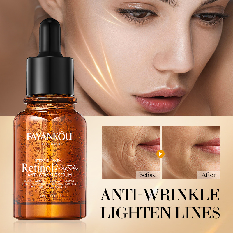 Retinol Peptide Skin Care Series Amino Acid Facial Essence is quickly absorbed by the skin