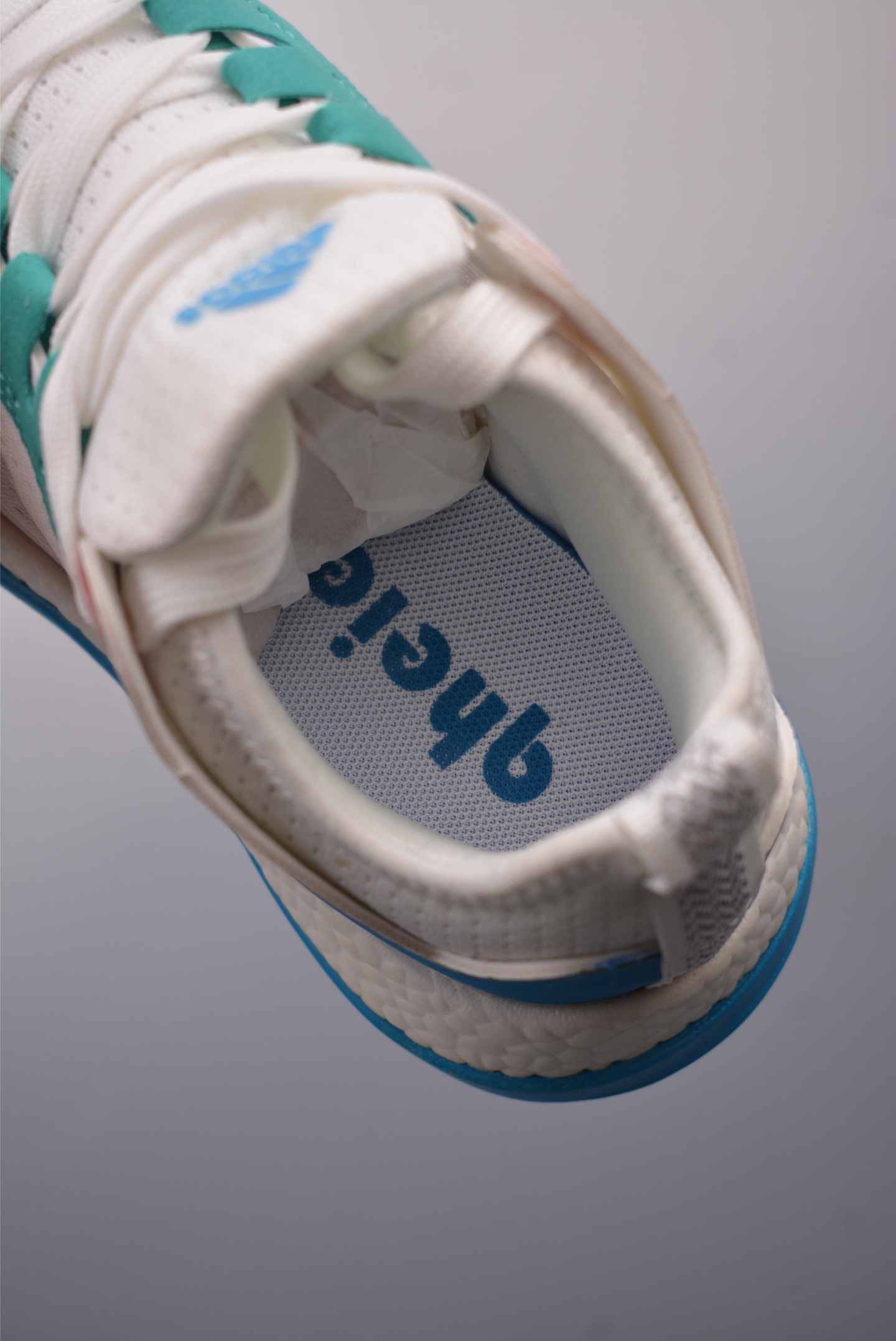 Adidas AlphaBounce Beyond M White Blue Green CG0080