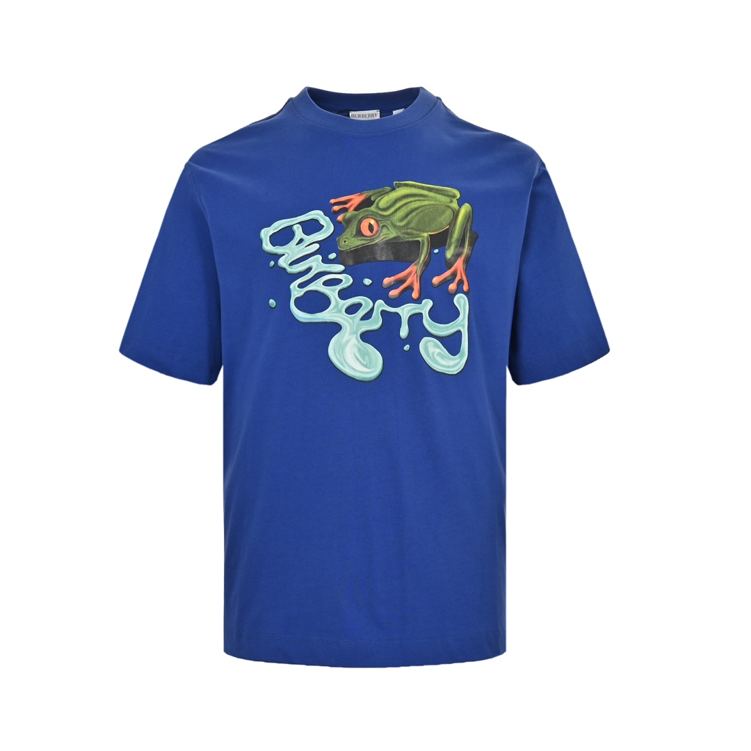Burberry 24ss midsummer collection frog print short sleeves