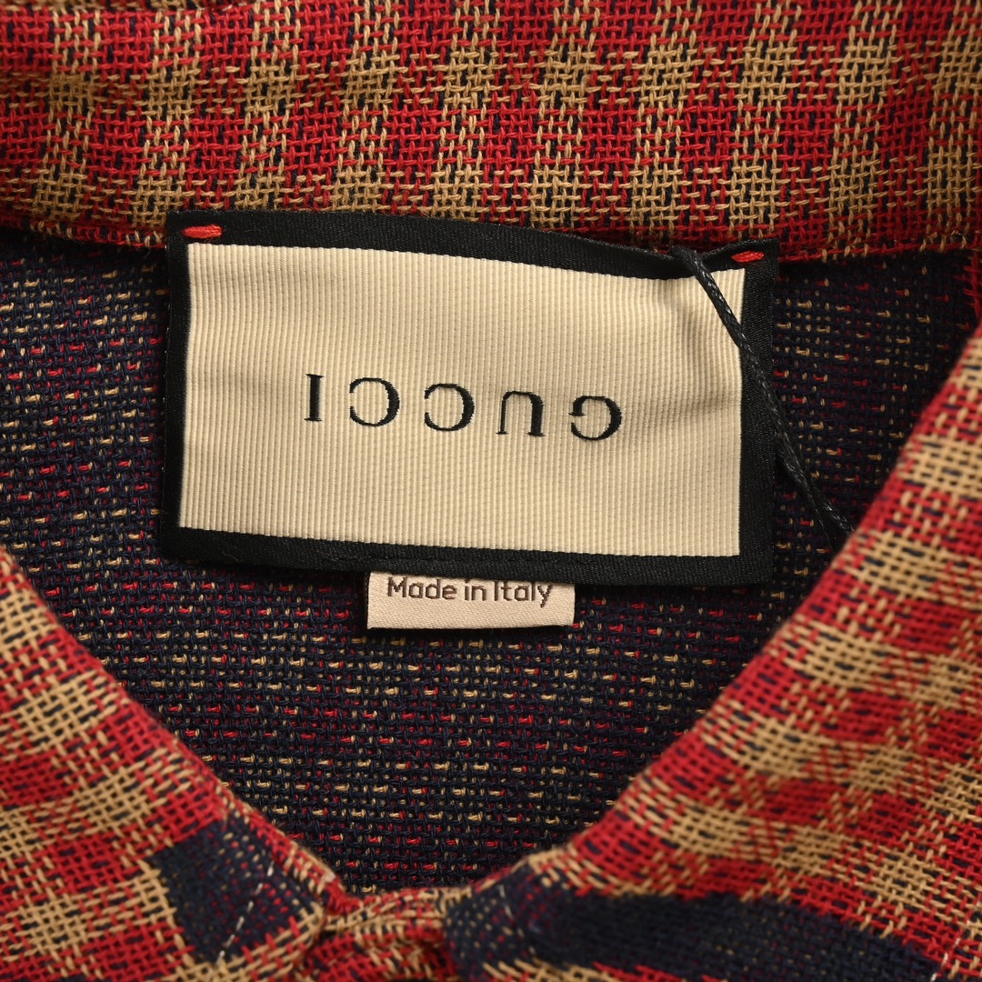 Gucci 24Fw Double G Check Shirt