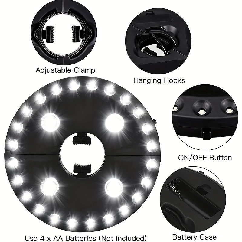☂️☂️Garden Umbrella Light