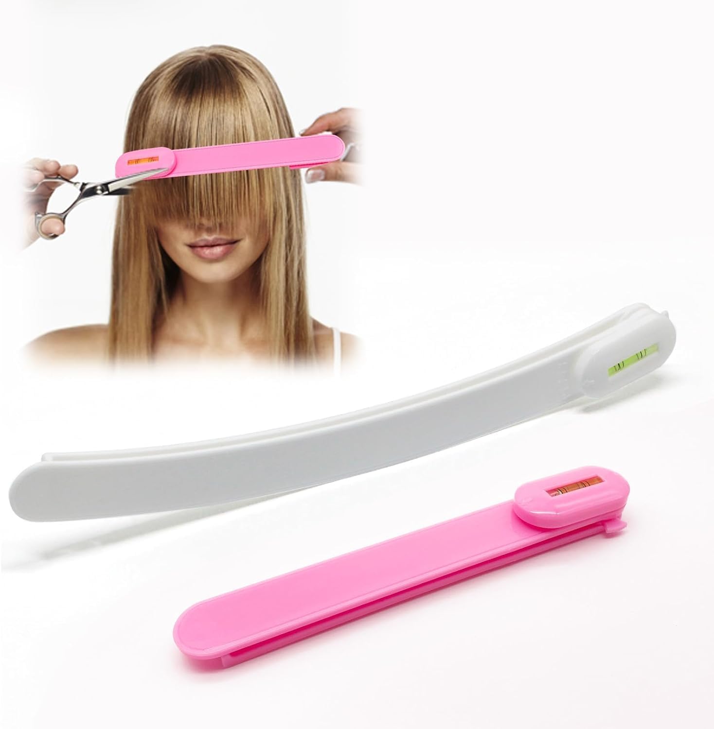 Professional Hair Styling Tools: DIY Layering and Trimming Kit with Clips