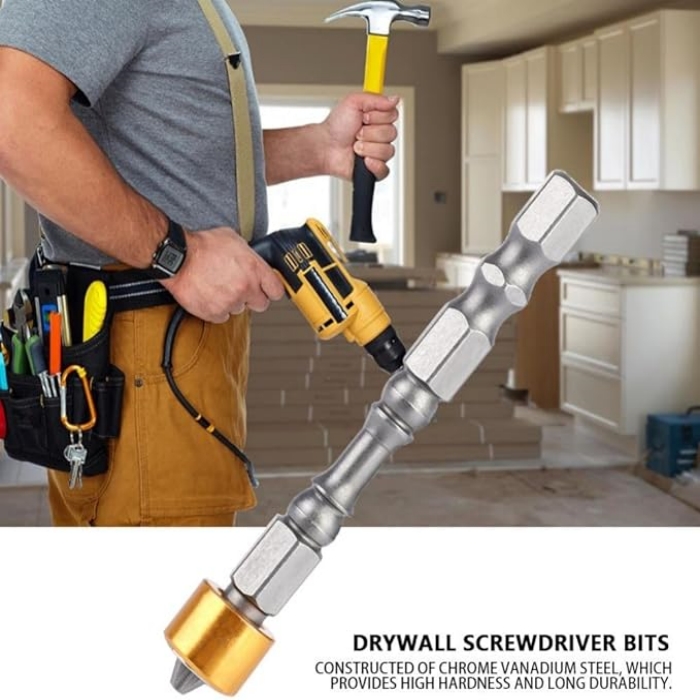 Magnetic Collar Positioning Screwdriver Bits
