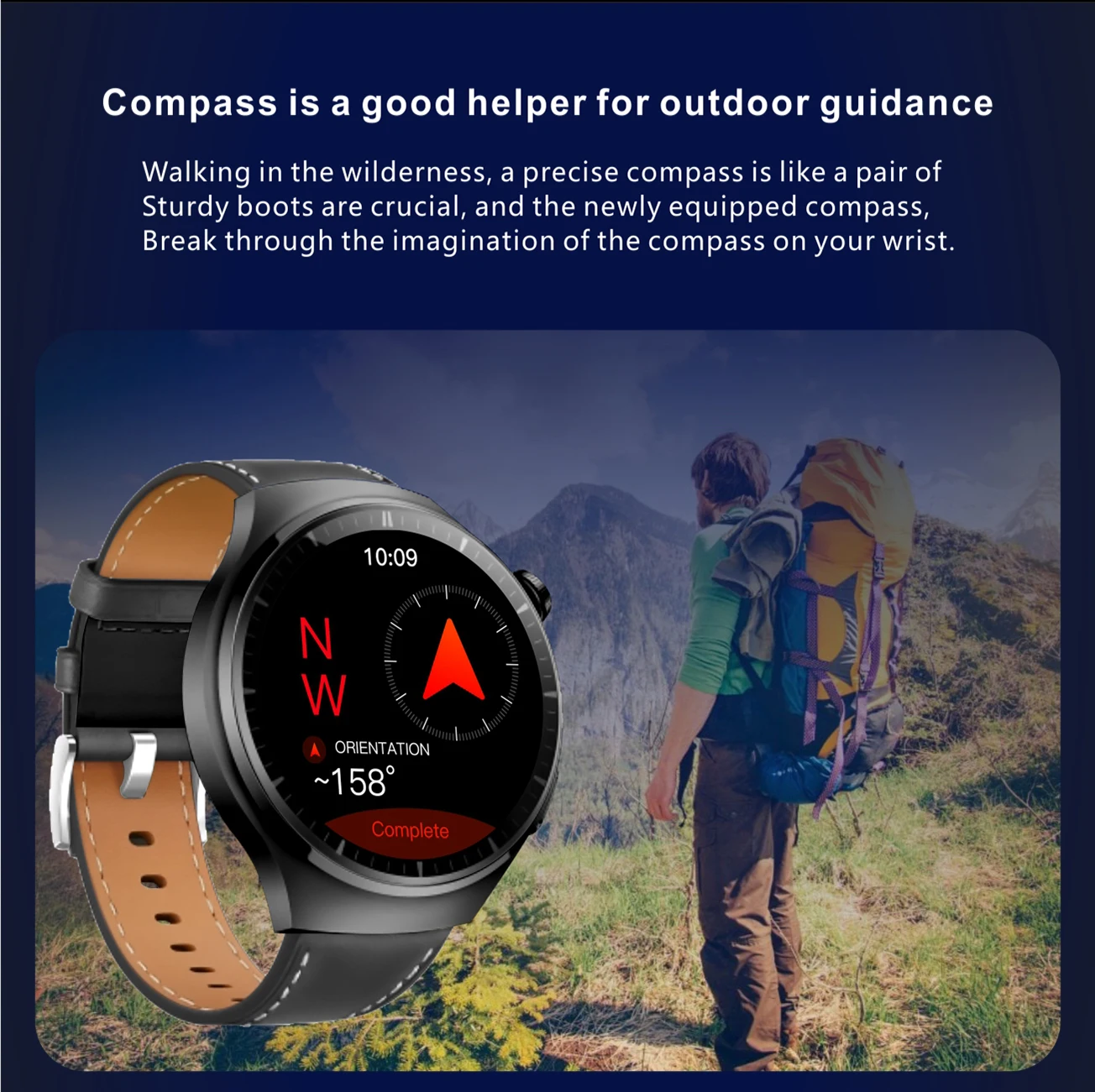 2023 New men's watch Bluetooth Call smartwatch 1.62inch full screen touch voice assistant NFC480*480 HD screen for Huawei Xiaomi