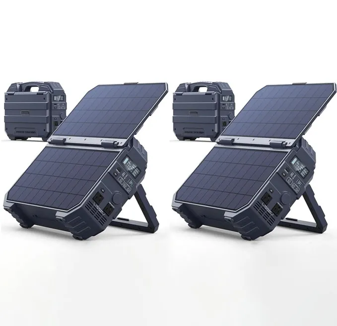 Spring Sale💥Last Day Buy 1 Get 1 Free💥Portable Power Station with Built-in Solar Panel