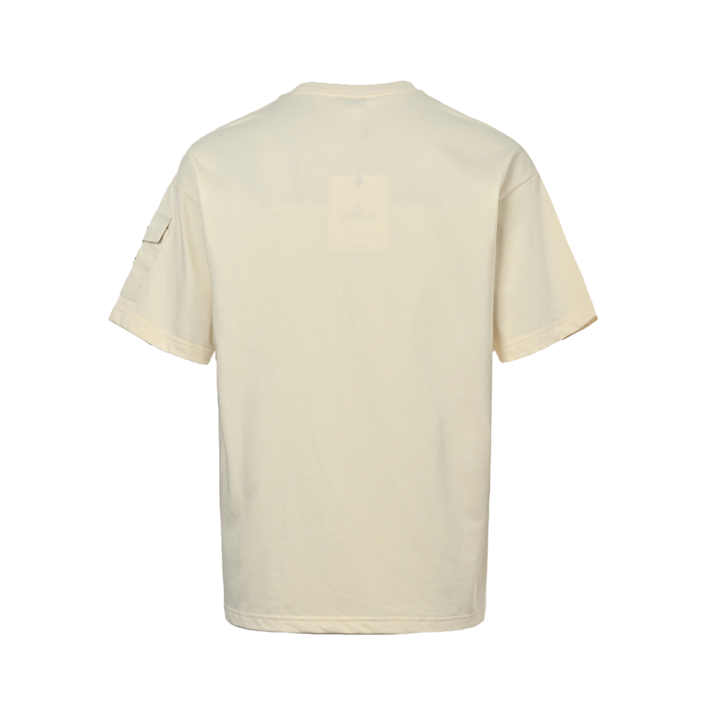 Moncler classic print sleeve pocket short sleeve