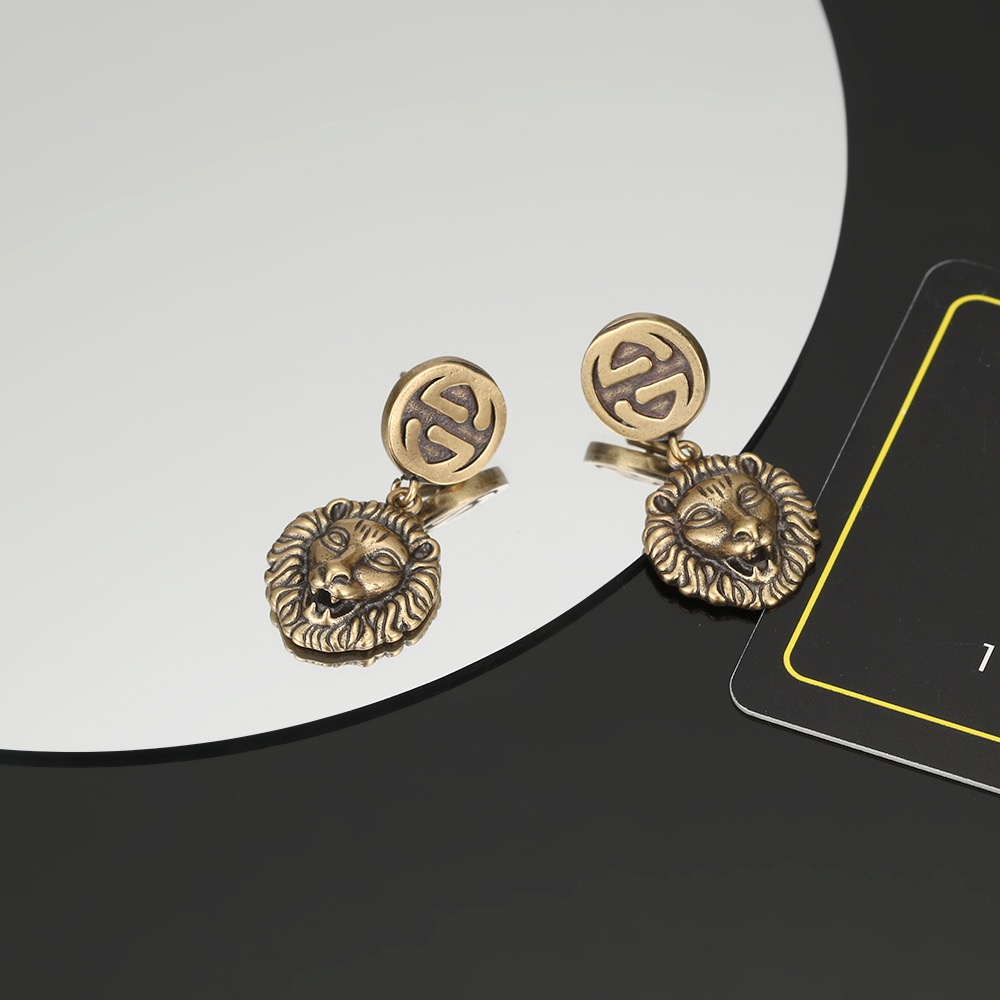 GUCCi Lion Earrings