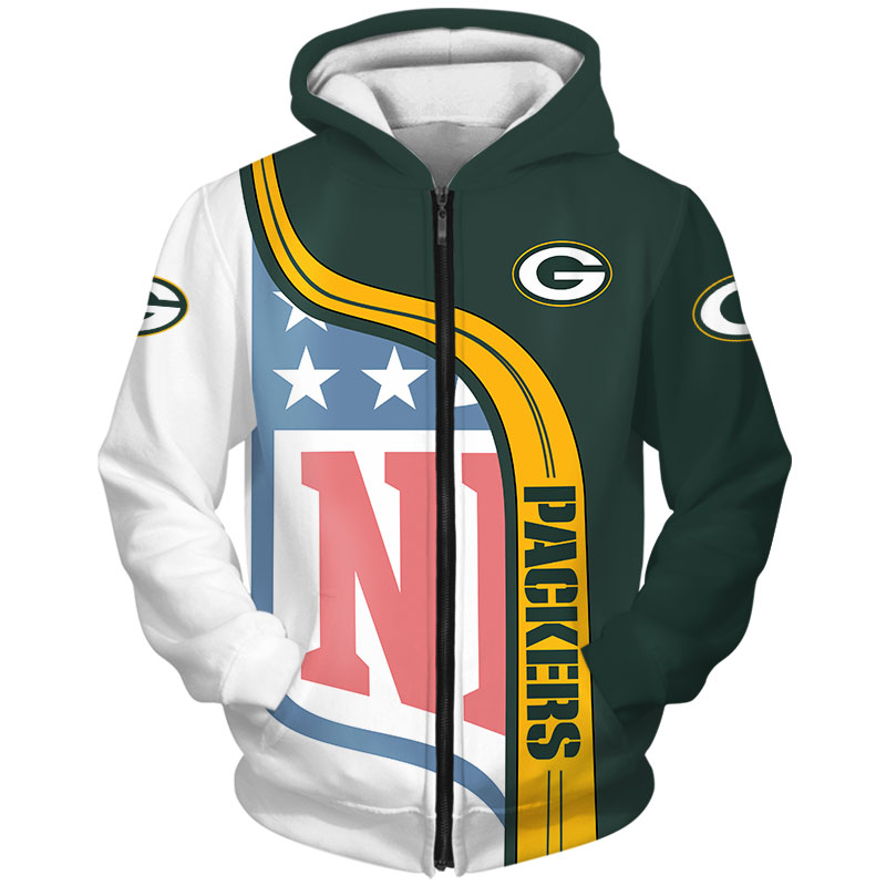 GREEN BAY PACKERS 3D HOODIE GGBBPP001