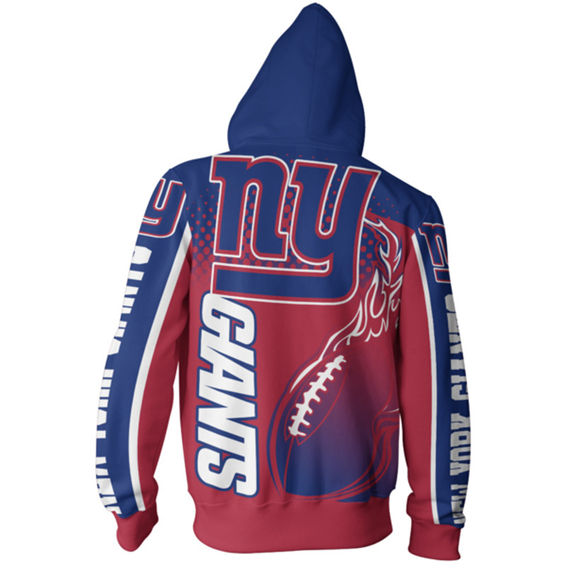NEW YORK GIANTS 3D HOODIE NNYG009