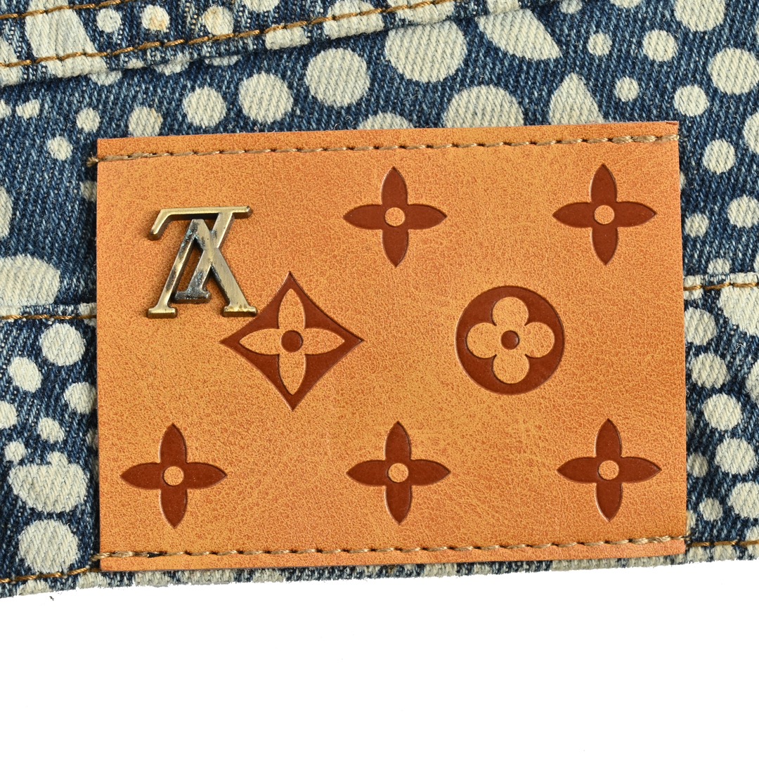 Louis Vuitton Yayoi Kusama Pumpkin Series Polka Dot Jeans Set