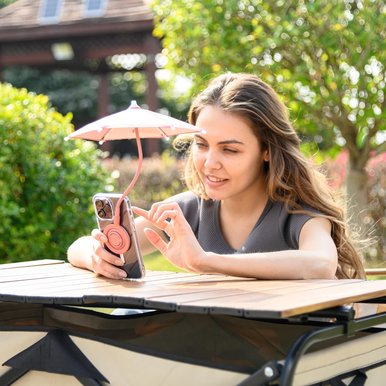 🔥Last Day Promotion 65% OFF - Magnetic Phone Sun Shade Shield Umbrella