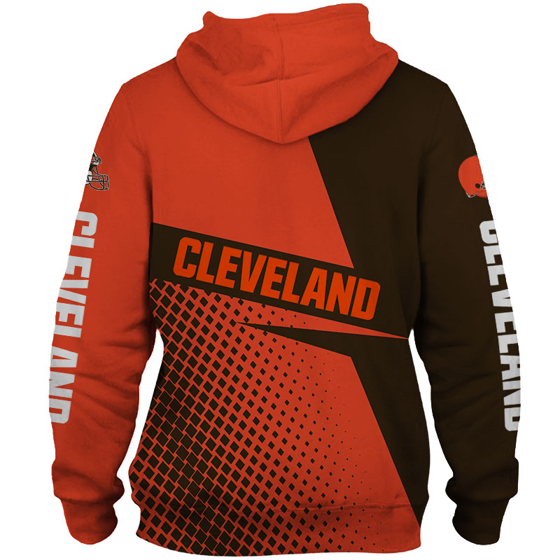 CLEVELAND BROWNS 3D HOODIE CCBB001