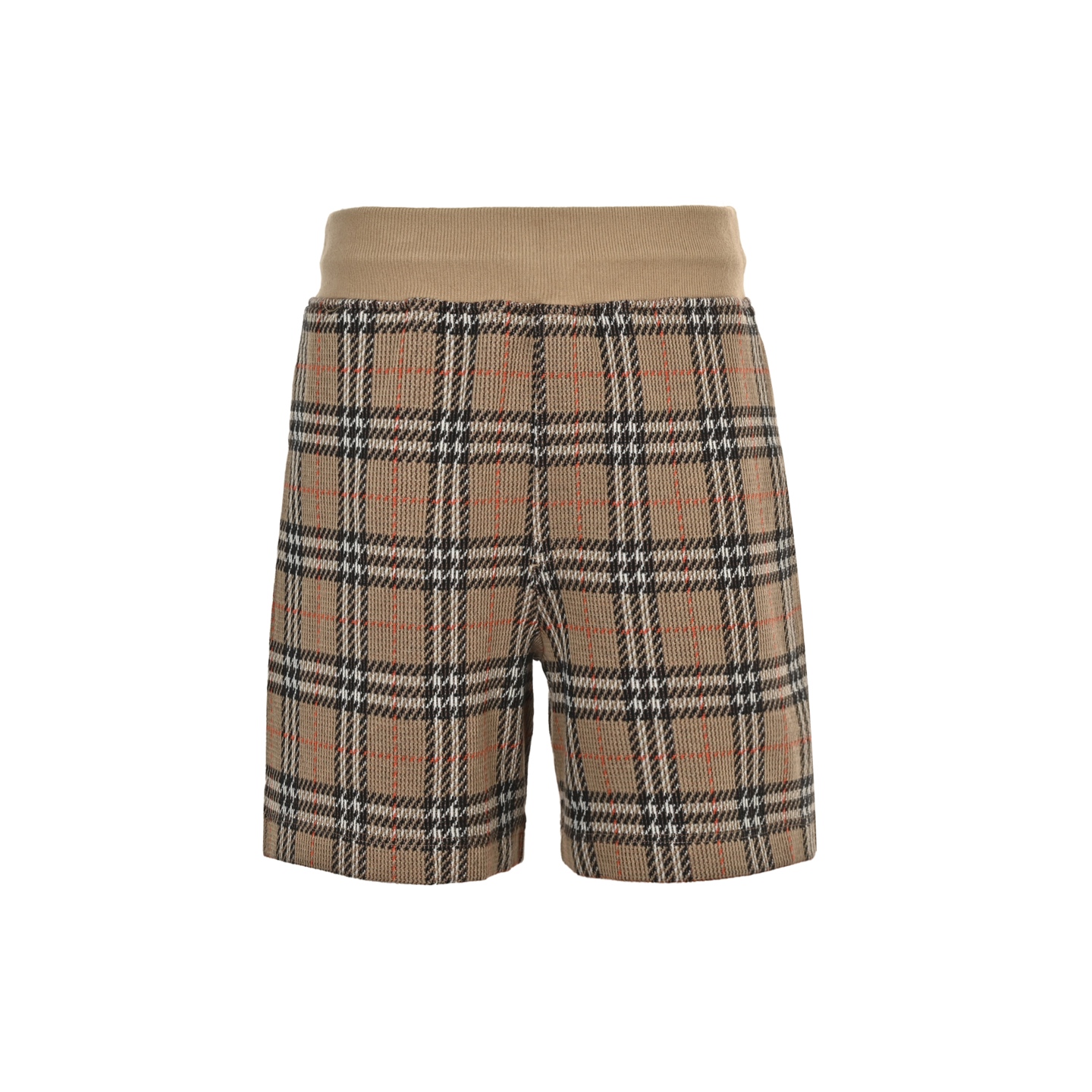 Burberry 25ss yellow check blend shorts