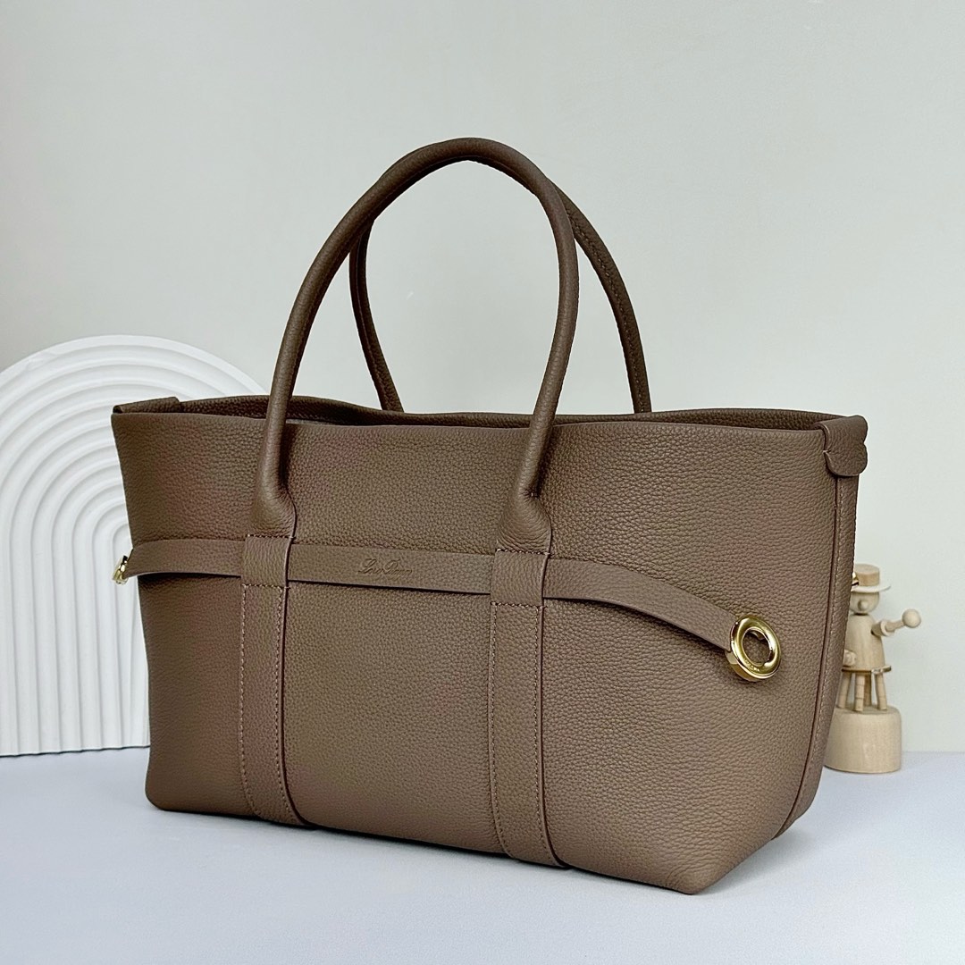 Loro Piana Ghiera Shoer Small Shopping Bag FAO7473
