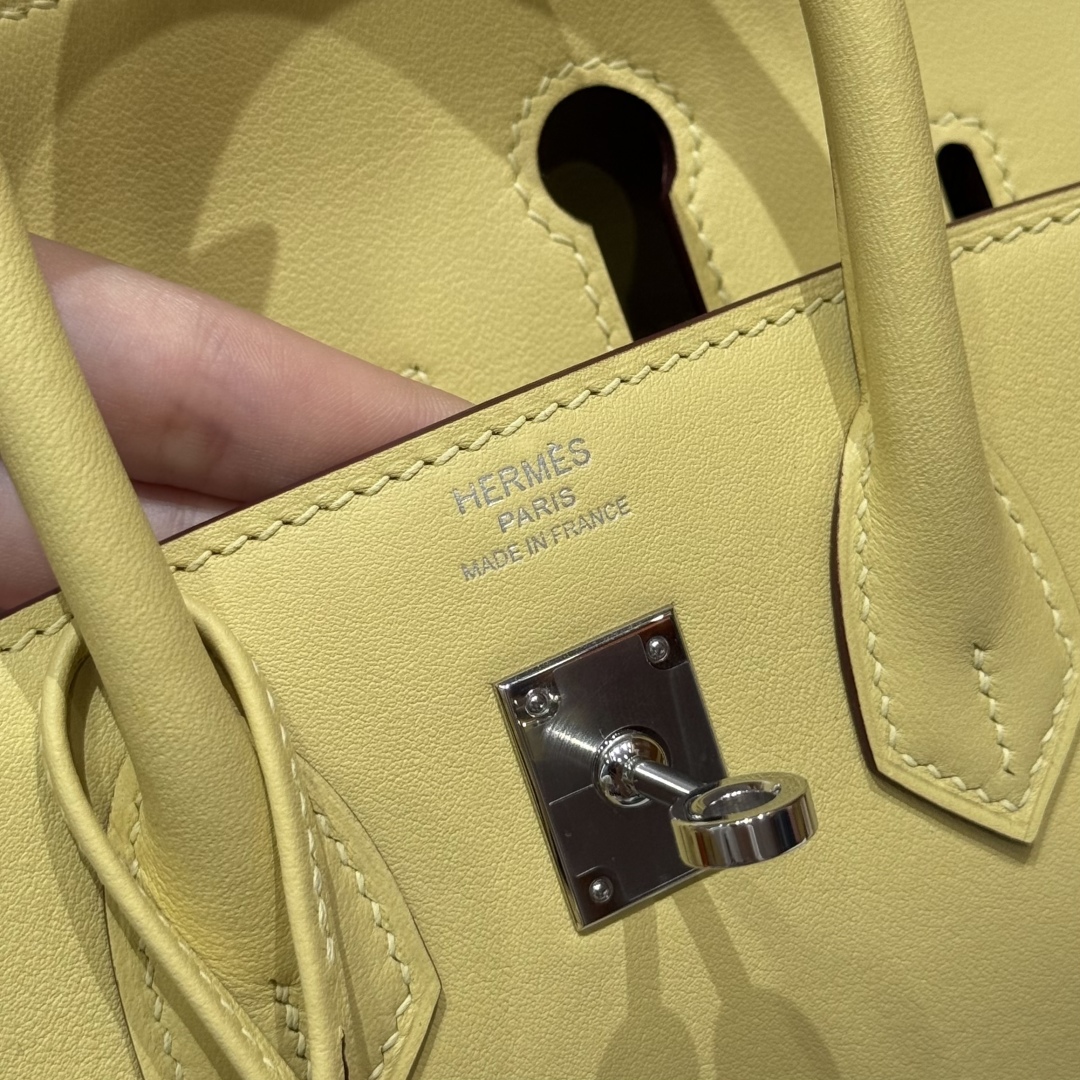 Hermes Birkin 1ZJaune Poussin Handbag (Handmade to Order)