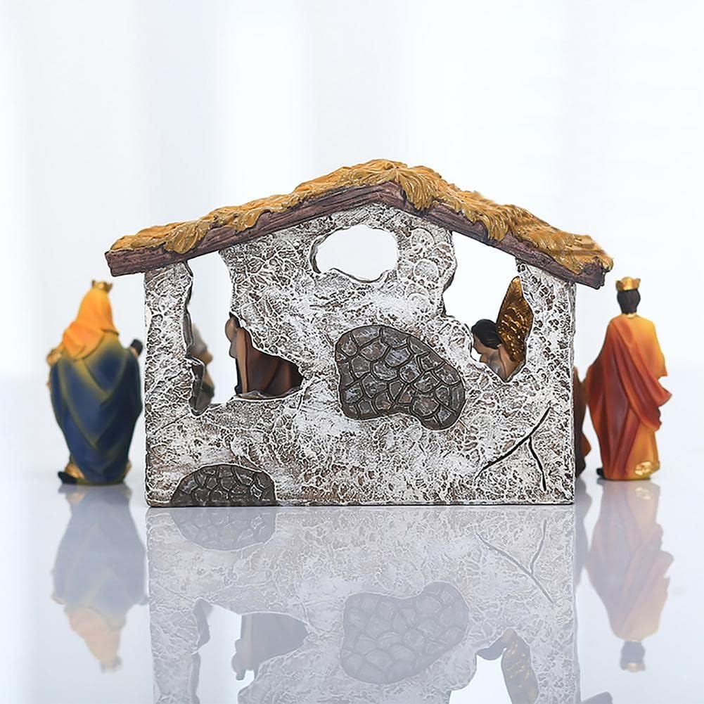 🎄🎅Early Christmas Sale 50% OFF-12pcs, Real Nativity Scene Figurines - Indoor Christmas Decoration🔥Buy 2 Get 10% OFF & Free Shipping