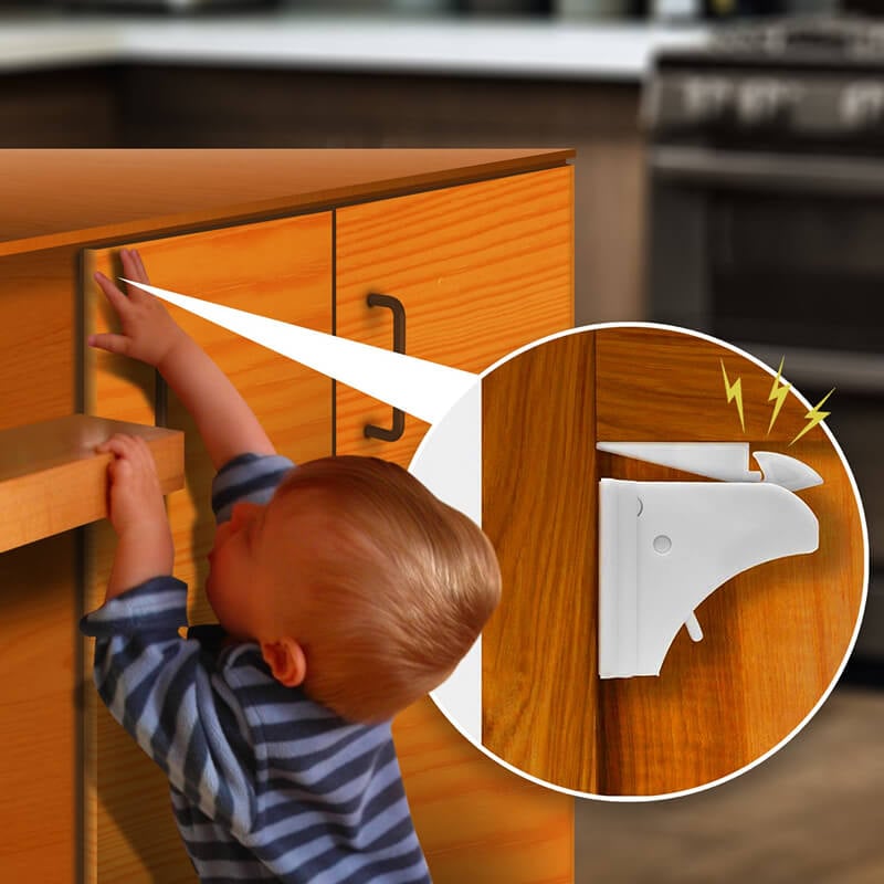 🔥Hot Sale 49% Off🔥-Magnetic Cabinet Locks for Babies
