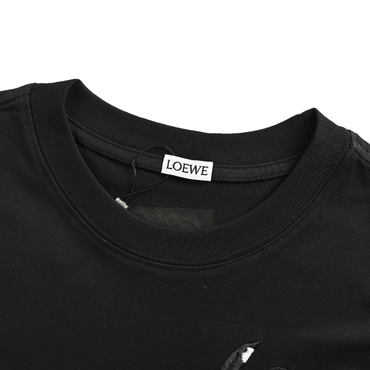 Loewe 25ss penguin embroidered short sleeve