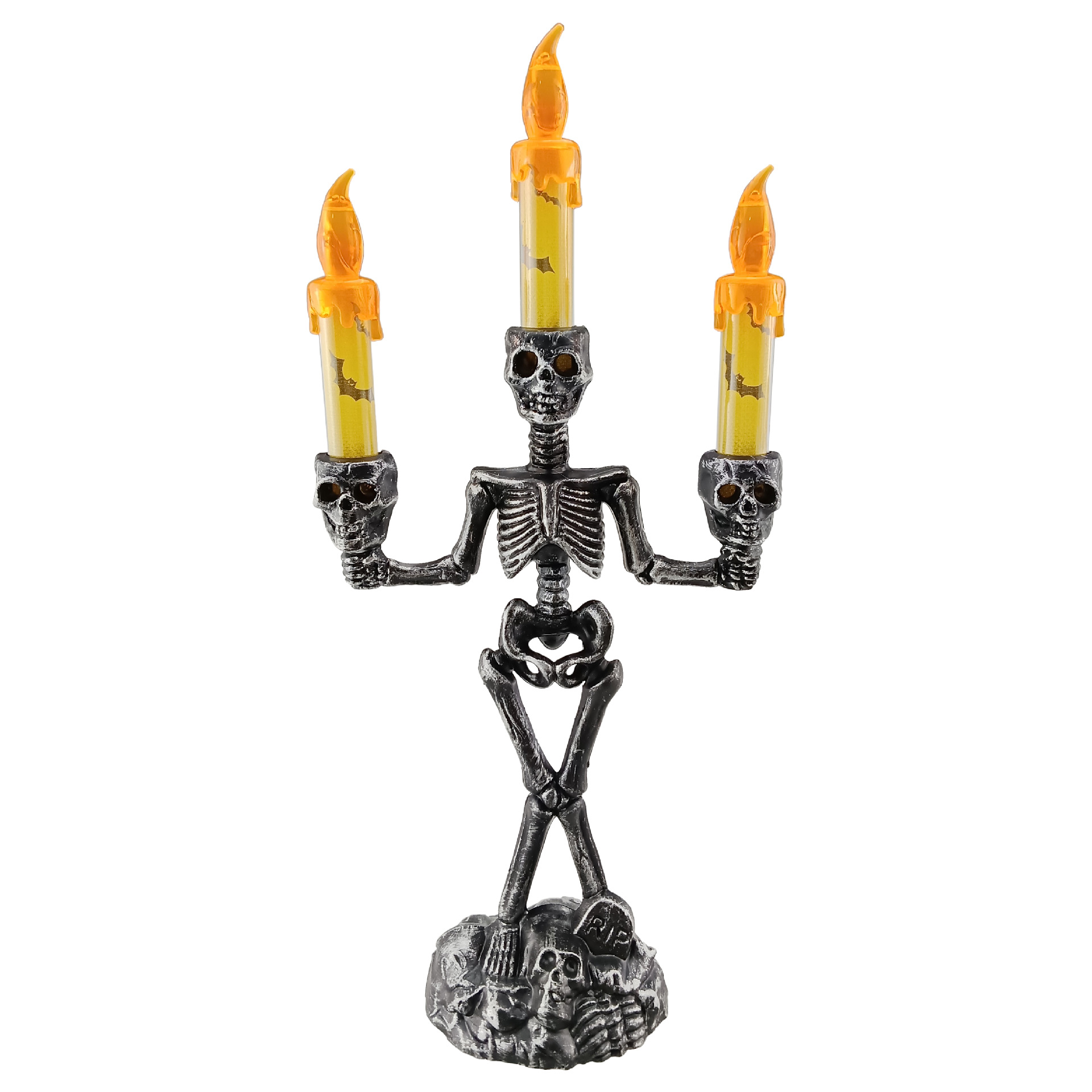 🎃Early Halloween Sale👻Skull Halloween Candelabra Decorations