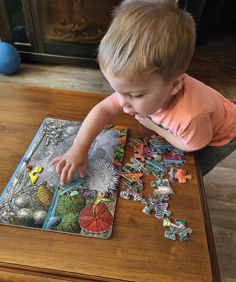 Exploring the Seashore (tray) | 35 Piece Tray