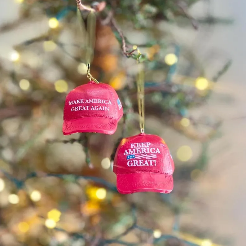 🔥CHRISTMAS ON SALE🔥Christmas Baseball Hat Ornament