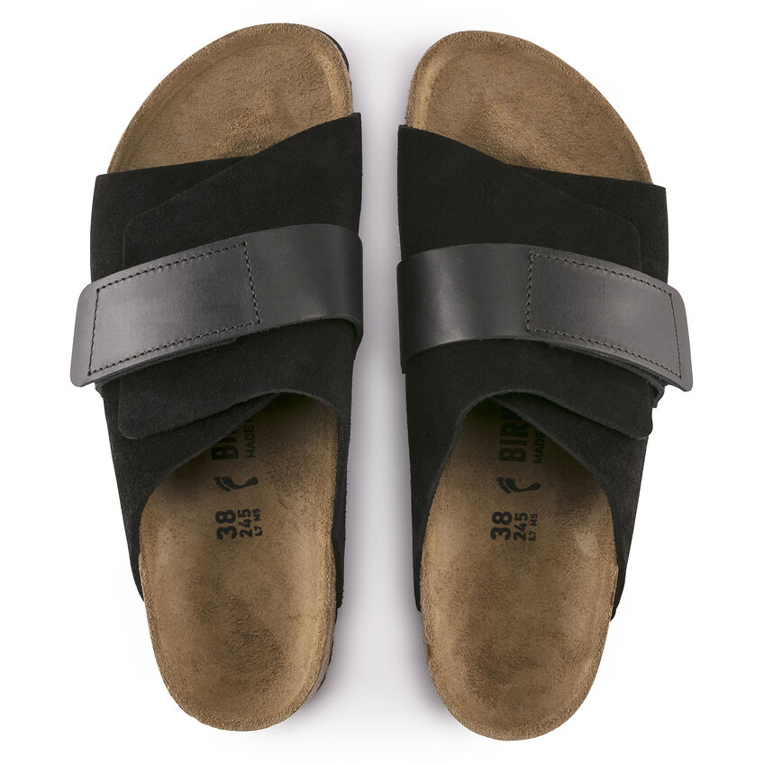 Kyoto Oiled Leather-Suede Leather N-B-14000