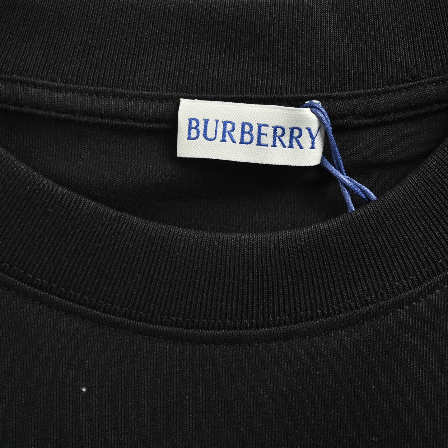 Burberry 25ss warhorse embroidered shoulder plaid ribbon short sleeve