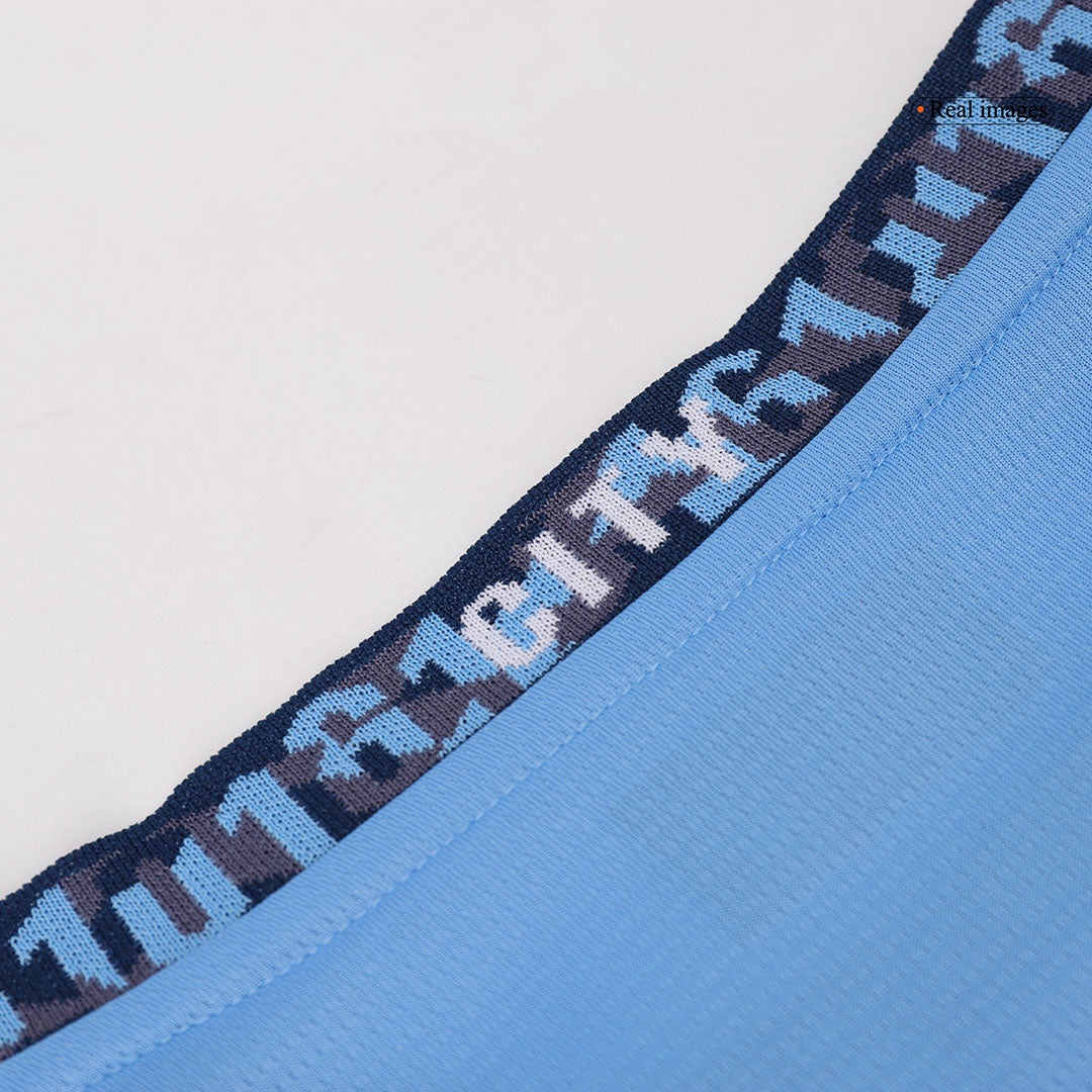 Manchester City 2024/25 Home Long-Sleeve Football Shirt