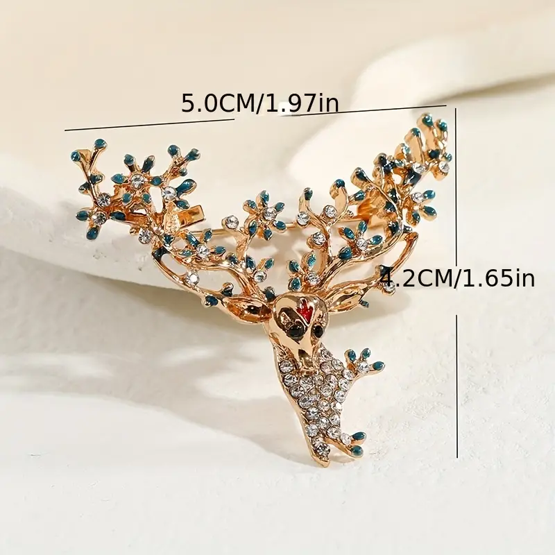 🎄🎅 Early Christmas Sale 50% OFF - Cute Christmas Themed Brooches Snowman, Reindeer, and Christmas Tree