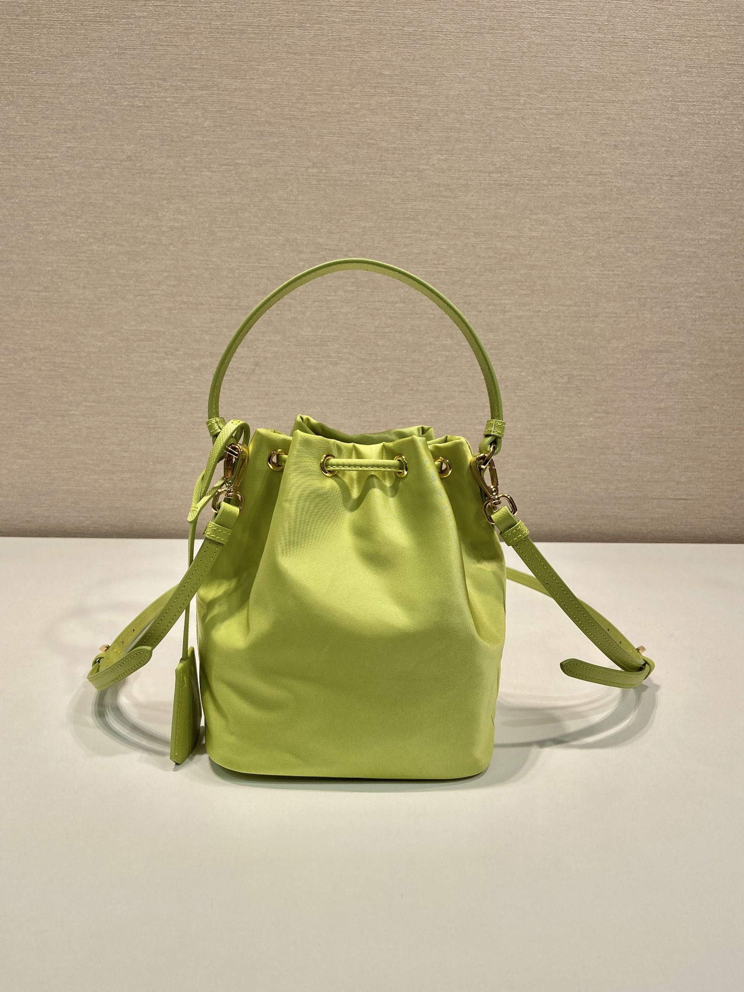 Prada Nylon Bucket Bag 1BE067