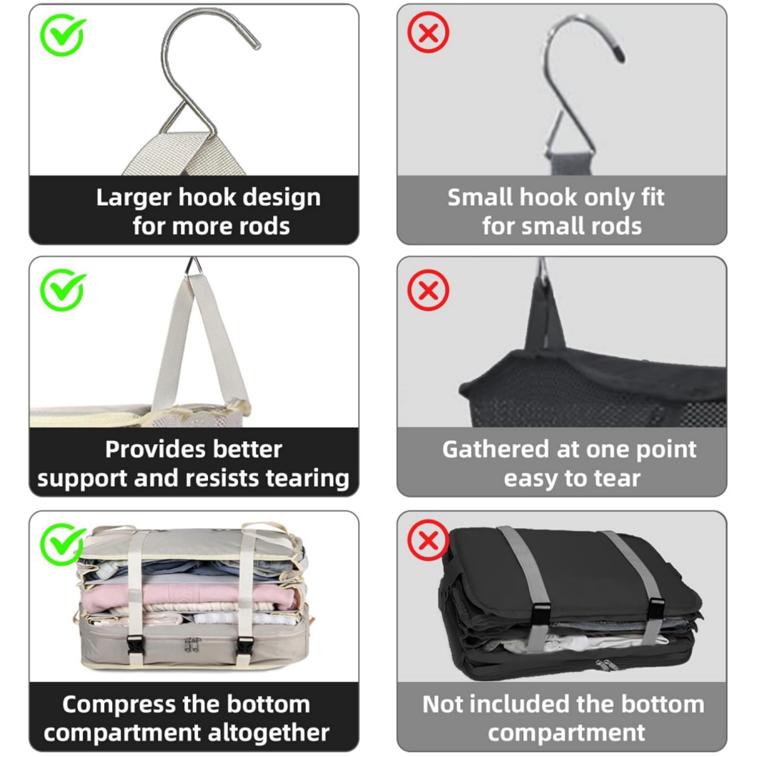 ON SALE🔥Protable Hanging Travel Shelf Bag