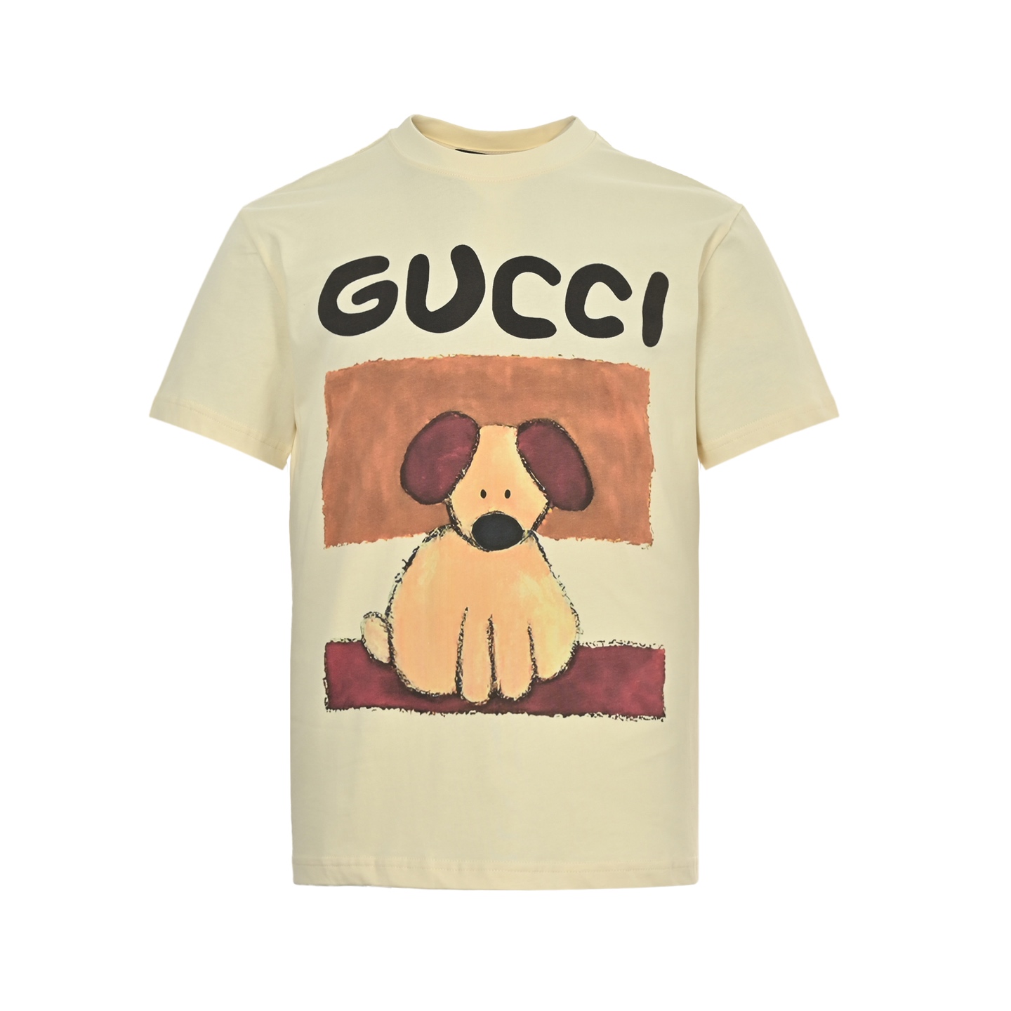 Gucci 25ss fun cartoon series printed short sleeves