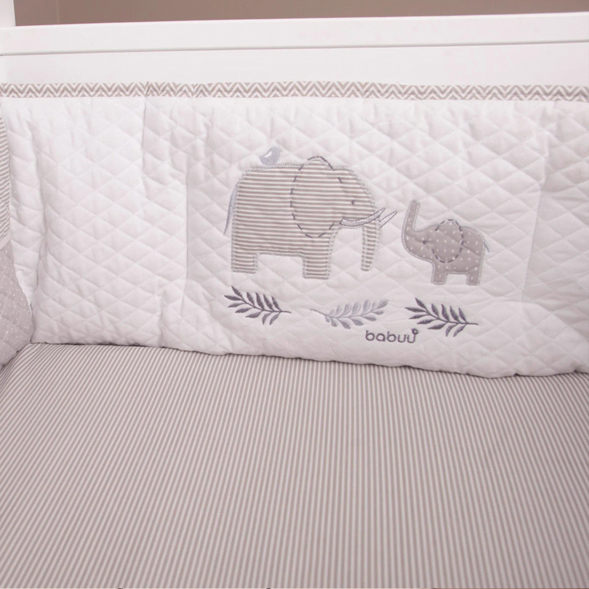 Juego de Cuna Selva Gris