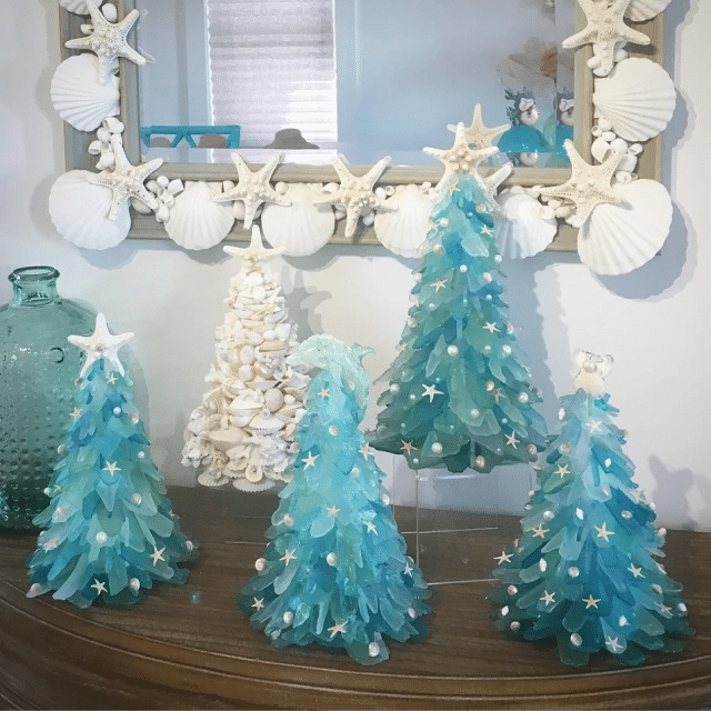 （✨CHRISTMAS PRE SALE-48% OFF✨) CHRISTMAS SEA GLASS TREE