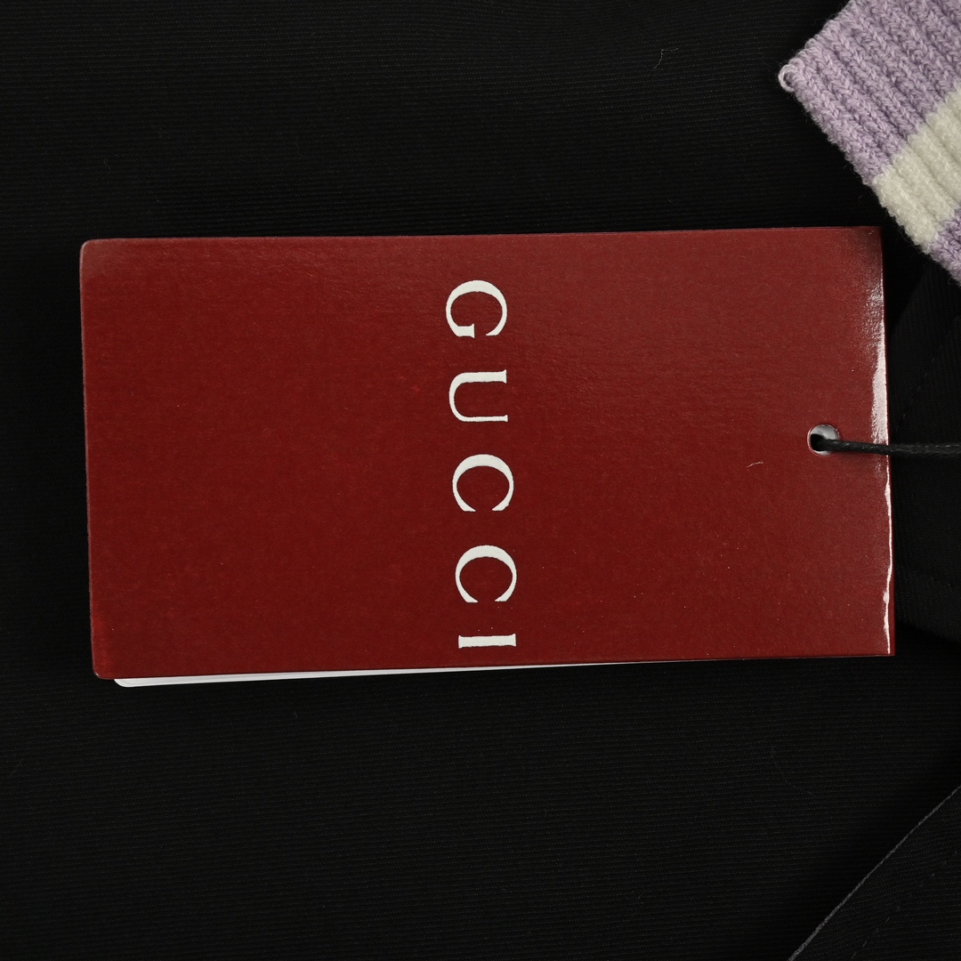 Gucci 24Fw double collar detachable jacket